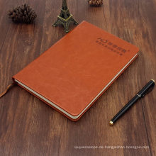 Lederbezug Notebook mit Deboss Logo